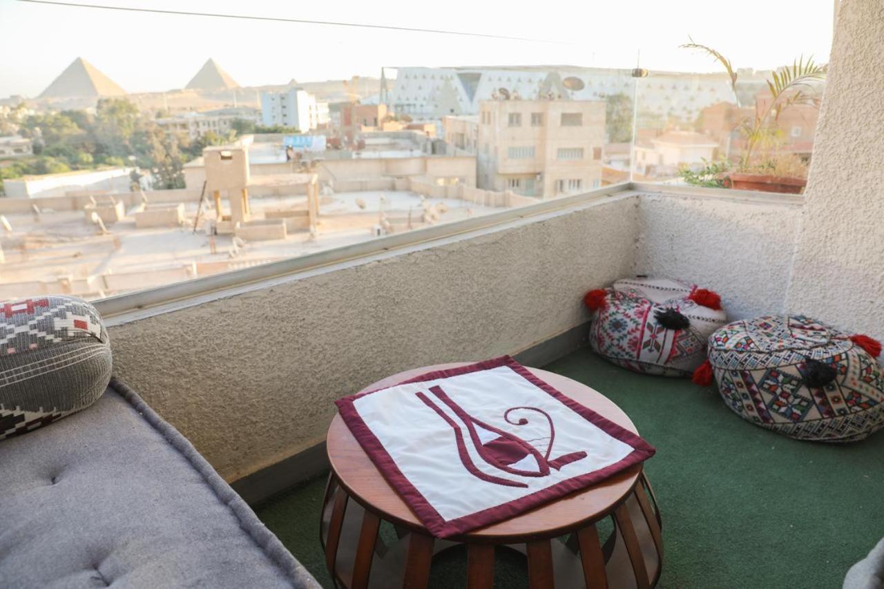 King Tout Hotel Pyramids View Cairo Exterior foto