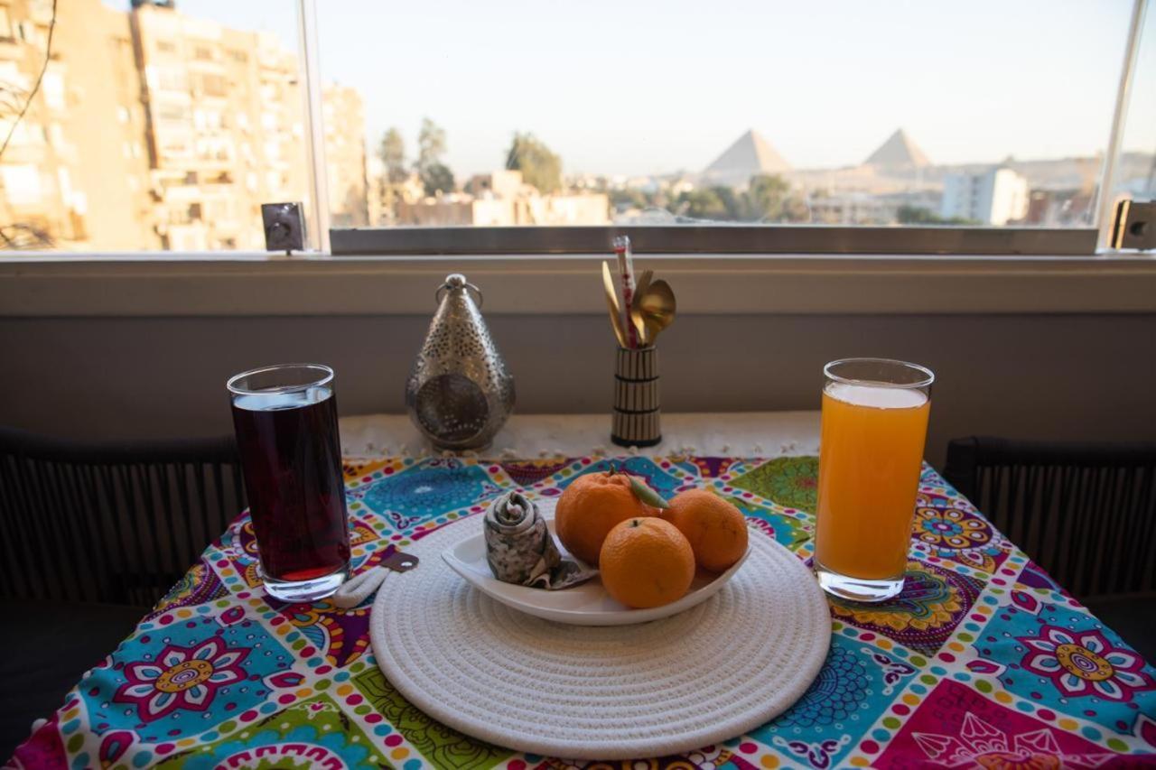 King Tout Hotel Pyramids View Cairo Exterior foto