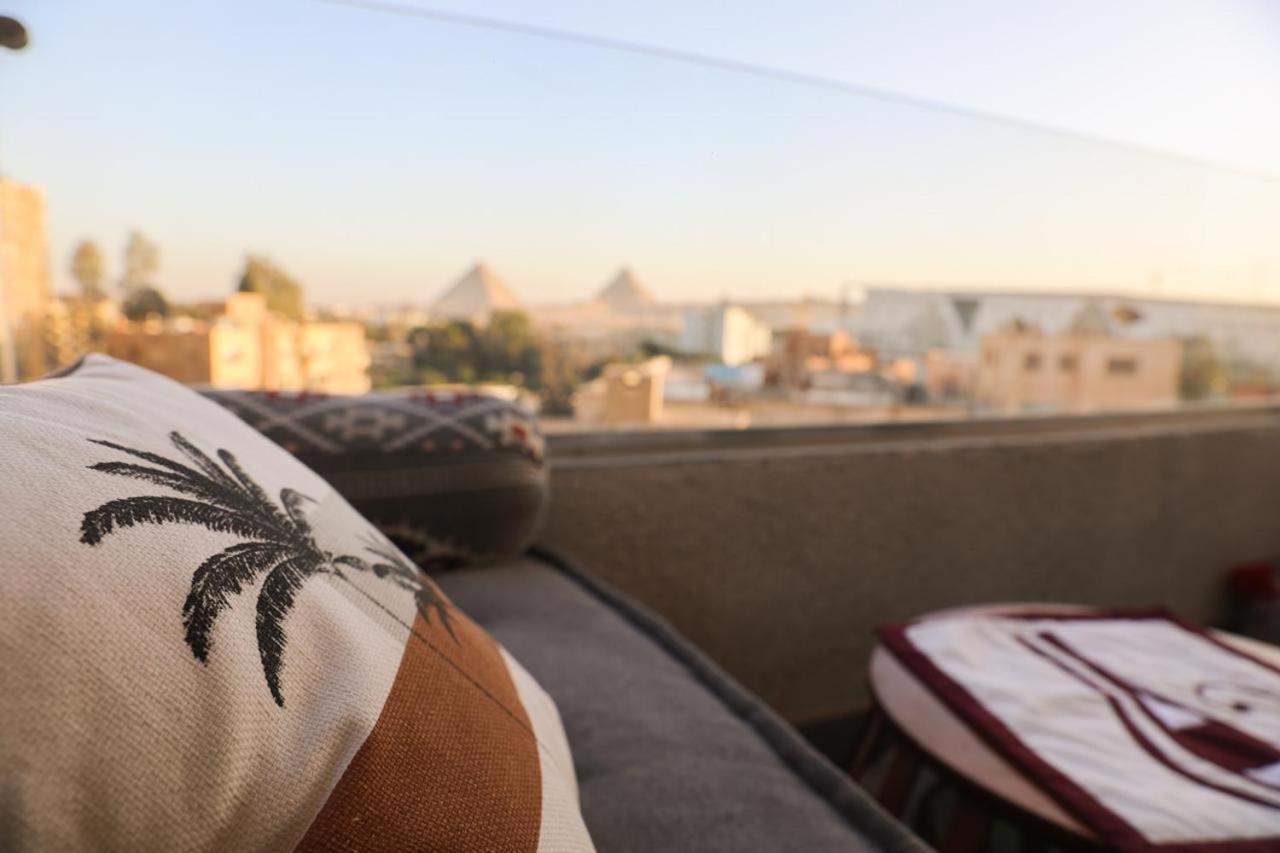 King Tout Hotel Pyramids View Cairo Exterior foto