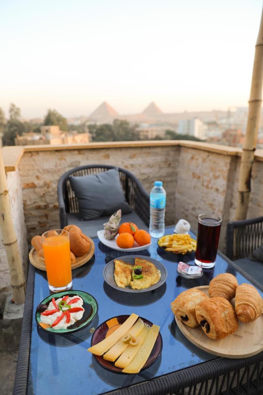 King Tout Hotel Pyramids View Cairo Exterior foto